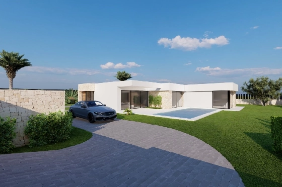 Villa in Calpe(Puerto Blanco) zu verkaufen, Wohnfläche 167 m², Klimaanlage, Grundstück 1252 m², 3 Schlafzimmer, 2 Badezimmer, ref.: BP-6414CAL-5