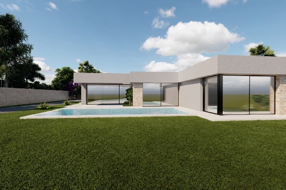 Villa in Calpe(Puerto Blanco) zu verkaufen, Wohnfläche 167 m², Klimaanlage, Grundstück 1252 m², 3 Schlafzimmer, 2 Badezimmer, ref.: BP-6414CAL-7