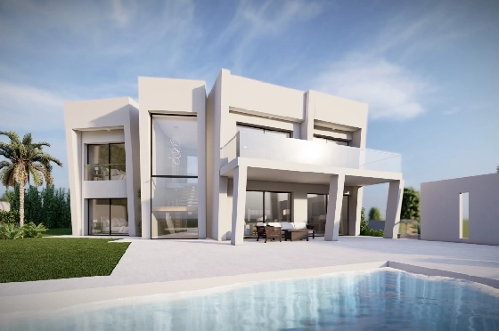 Villa in Moraira(Solpark) zu verkaufen, Wohnfläche 365 m², Klimaanlage, Grundstück 967 m², 4 Schlafzimmer, 4 Badezimmer, ref.: BP-6416MOR-1