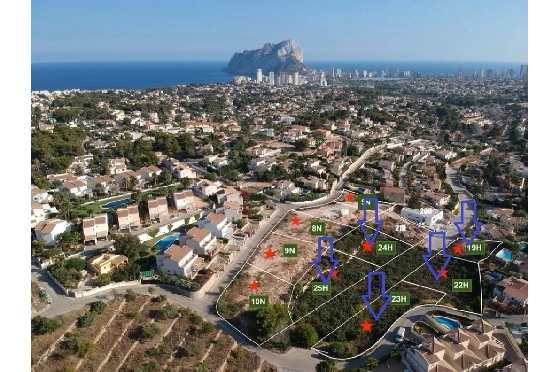 Wohngrundstück in Calpe(Gran Sol) zu verkaufen, Grundstück 4322 m², ref.: BP-6417CAL-1