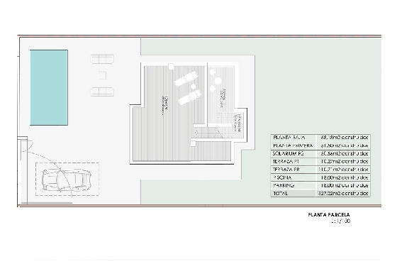 Villa in Muchamiel zu verkaufen, Wohnfläche 169 m², Zustand Erstbezug, Grundstück 388 m², 3 Schlafzimmer, 3 Badezimmer, Pool, ref.: HA-MMN-100-E01-20