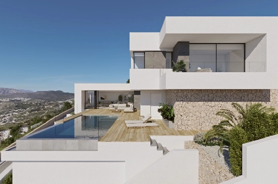 Villa in Cumbre del Sol(Residencial Plus Jazmines) zu verkaufen, Wohnfläche 198 m², Grundstück 807 m², 3 Schlafzimmer, 3 Badezimmer, Pool, ref.: VA-AJ224-4