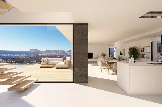 Villa in Cumbre del Sol(Residencial Plus Jazmines) zu verkaufen, Wohnfläche 198 m², Grundstück 807 m², 3 Schlafzimmer, 3 Badezimmer, Pool, ref.: VA-AJ224-6