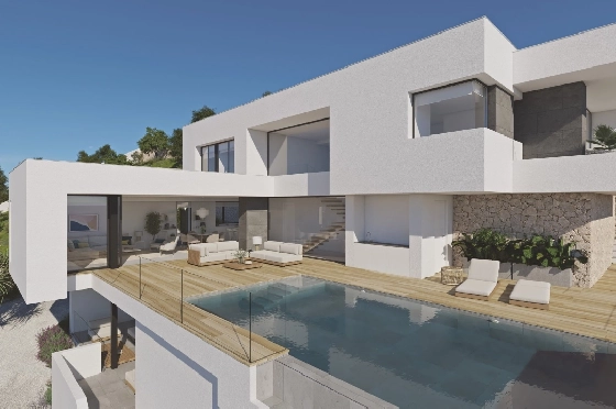 Villa in Cumbre del Sol(Residencial Plus Jazmines) zu verkaufen, Wohnfläche 198 m², Grundstück 807 m², 3 Schlafzimmer, 3 Badezimmer, Pool, ref.: VA-AJ224-7