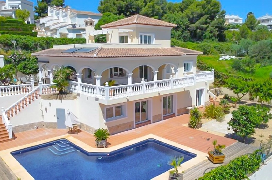 Villa in Moraira(Sabatera) zu verkaufen, Wohnfläche 287 m², Klimaanlage, Grundstück 797 m², 4 Schlafzimmer, 3 Badezimmer, ref.: BP-6440MOR-1