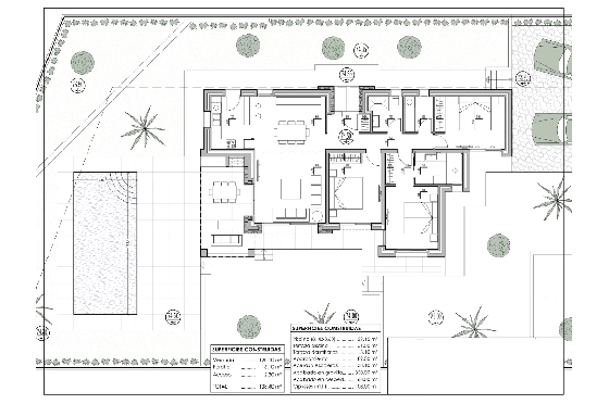 Villa in Benissa zu verkaufen, Wohnfläche 138 m², Baujahr 2023, Klimaanlage, Grundstück 800 m², 3 Schlafzimmer, 2 Badezimmer, Pool, ref.: BI-BE.H-881-4