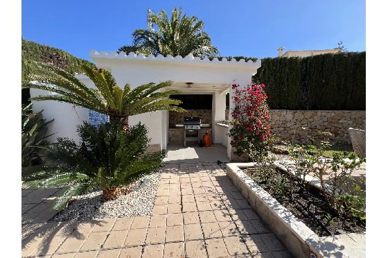 Villa in Denia zur Ferienvermietung, Wohnfläche 133 m², Baujahr 1999, Zustand gepflegt, + Fussbodenheizung, Klimaanlage, Grundstück 585 m², 3 Schlafzimmer, 3 Badezimmer, Pool, ref.: T-1023-19