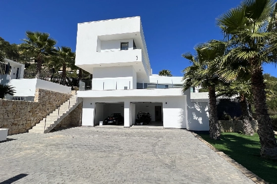 Villa in Javea zu verkaufen, Wohnfläche 270 m², Baujahr 2020, + KLIMA, Klimaanlage, Grundstück 1000 m², 3 Schlafzimmer, 2 Badezimmer, Pool, ref.: SB-1423-21