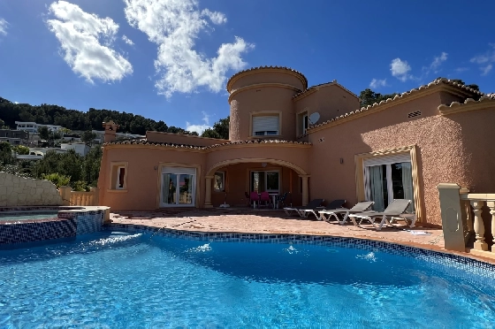 Villa in Javea zu verkaufen, Wohnfläche 152 m², Baujahr 2009, + Fussbodenheizung, Klimaanlage, Grundstück 1000 m², 3 Schlafzimmer, 3 Badezimmer, Pool, ref.: SB-1523-3