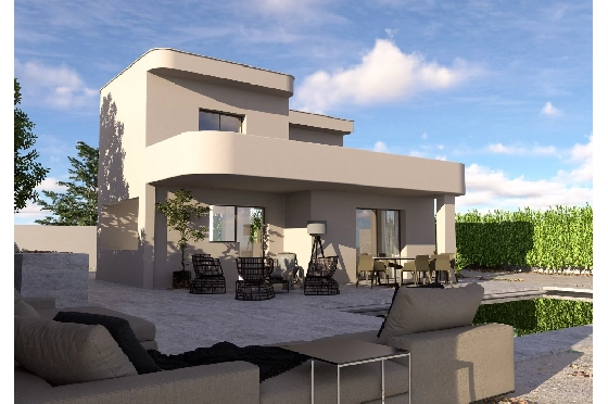 Villa in Els Poblets(Sorts de la Mar) zu verkaufen, Wohnfläche 140 m², Klimaanlage, Grundstück 400 m², 3 Schlafzimmer, 2 Badezimmer, ref.: BP-8075ELS-1