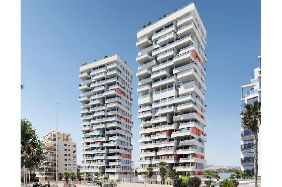 Etagen Apartment in Calpe zu verkaufen, Wohnfläche 65 m², Zustand Erstbezug, Klimaanlage, 1 Schlafzimmer, 1 Badezimmer, Pool, ref.: HA-CAN-130-A01-1