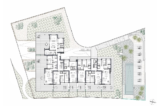 Etagen Apartment in Orihuela Costa zu verkaufen, Wohnfläche 152 m², Zustand Erstbezug, Klimaanlage, 3 Schlafzimmer, 2 Badezimmer, Pool, ref.: HA-OCN-161-A02-4