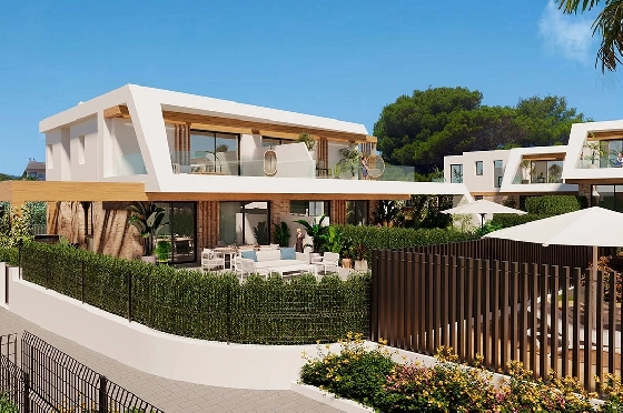 Doppelhaushälfte in Cala Ratjada zu verkaufen, Wohnfläche 230 m², Zustand Erstbezug, + fussboden, Klimaanlage, 3 Schlafzimmer, 3 Badezimmer, Pool, ref.: HA-MLN-162-D01-4