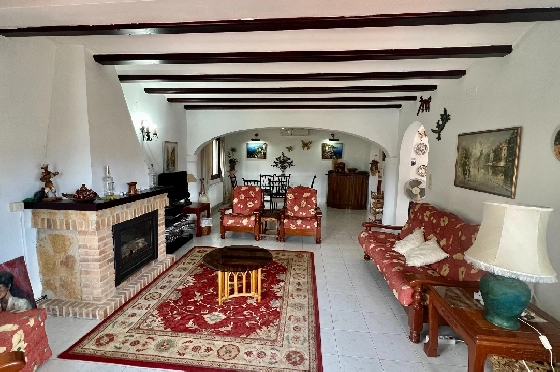 Villa in Jalon zu verkaufen, Wohnfläche 132 m², Baujahr 1991, + Zentralheizung, Klimaanlage, Grundstück 1500 m², 3 Schlafzimmer, 2 Badezimmer, Pool, ref.: PV-141-01935P-12