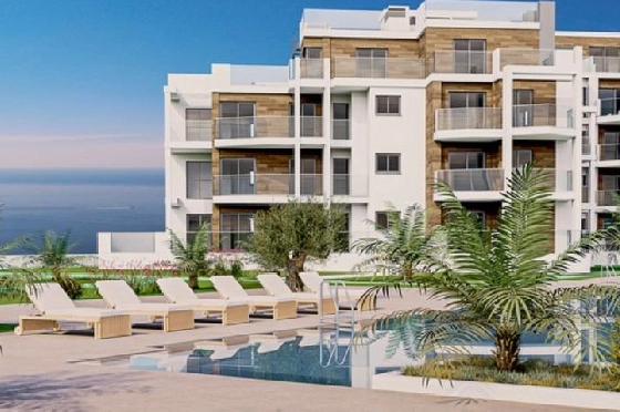 Penthouse Apartment in Denia zu verkaufen, Wohnfläche 98 m², Baujahr 2023, Zustand neuwertig, + KLIMA, Klimaanlage, 3 Schlafzimmer, 2 Badezimmer, Pool, ref.: AS-1723-1