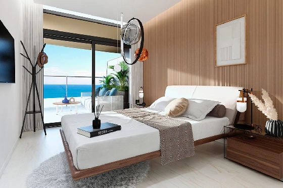 Etagen Apartment in Benidorm zu verkaufen, Wohnfläche 76 m², Zustand Erstbezug, Klimaanlage, 1 Schlafzimmer, 1 Badezimmer, Pool, ref.: HA-BEN-113-A01-11