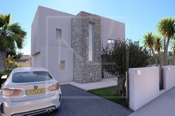 Villa in Benissa costa(Baladrar) zu verkaufen, Wohnfläche 142 m², Baujahr 2023, + Fussbodenheizung, Klimaanlage, Grundstück 729 m², 4 Schlafzimmer, 3 Badezimmer, Pool, ref.: NL-NLD1445-5