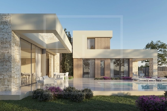 Villa in Javea zu verkaufen, Wohnfläche 208 m², + Fussbodenheizung, Klimaanlage, 3 Schlafzimmer, 4 Badezimmer, Pool, ref.: NL-NLD1447-1