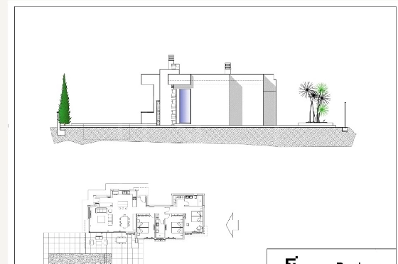 Villa in Calpe zu verkaufen, Wohnfläche 282 m², + Fussbodenheizung, Klimaanlage, Grundstück 800 m², 3 Schlafzimmer, 2 Badezimmer, Pool, ref.: NL-NLD1452-8