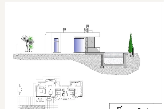 Villa in Calpe zu verkaufen, Wohnfläche 282 m², + Fussbodenheizung, Klimaanlage, Grundstück 800 m², 3 Schlafzimmer, 2 Badezimmer, Pool, ref.: NL-NLD1452-9