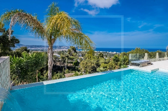 Villa in Javea zu verkaufen, Wohnfläche 242 m², + Fussbodenheizung, Klimaanlage, Grundstück 1138 m², 4 Schlafzimmer, 3 Badezimmer, Pool, ref.: NL-NLD1455-1