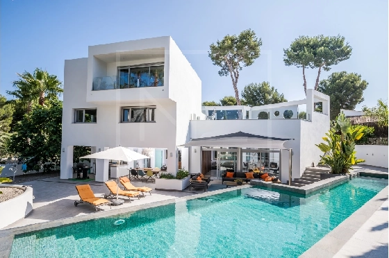 Villa in Moraira(Pla del Mar) zu verkaufen, Wohnfläche 283 m², Baujahr 1975, Klimaanlage, Grundstück 840 m², 4 Schlafzimmer, 4 Badezimmer, Pool, ref.: NL-NLD1475-1