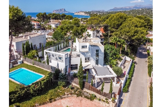 Villa in Moraira(Pla del Mar) zu verkaufen, Wohnfläche 283 m², Baujahr 1975, Klimaanlage, Grundstück 840 m², 4 Schlafzimmer, 4 Badezimmer, Pool, ref.: NL-NLD1475-2