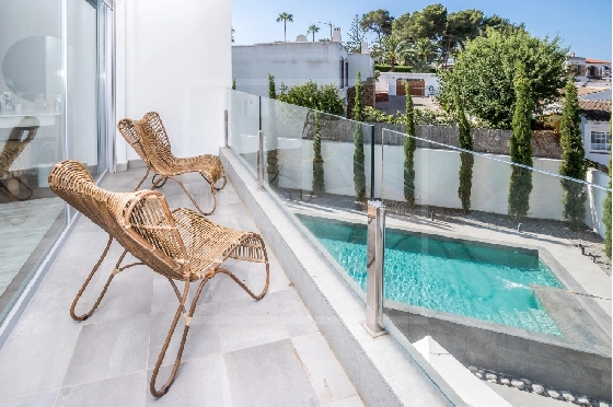 Villa in Moraira(Pla del Mar) zu verkaufen, Wohnfläche 283 m², Baujahr 1975, Klimaanlage, Grundstück 840 m², 4 Schlafzimmer, 4 Badezimmer, Pool, ref.: NL-NLD1475-27