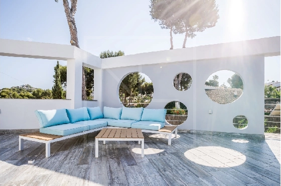 Villa in Moraira(Pla del Mar) zu verkaufen, Wohnfläche 283 m², Baujahr 1975, Klimaanlage, Grundstück 840 m², 4 Schlafzimmer, 4 Badezimmer, Pool, ref.: NL-NLD1475-28