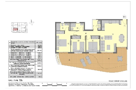 Etagen Apartment in Punta Prima zu verkaufen, Wohnfläche 115 m², Zustand Erstbezug, Klimaanlage, 3 Schlafzimmer, 2 Badezimmer, Pool, ref.: HA-PPN-401-A02-19