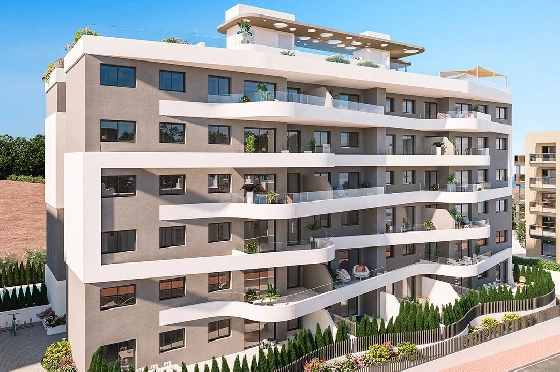 Etagen Apartment in Punta Prima zu verkaufen, Wohnfläche 115 m², Zustand Erstbezug, Klimaanlage, 3 Schlafzimmer, 2 Badezimmer, Pool, ref.: HA-PPN-401-A02-3