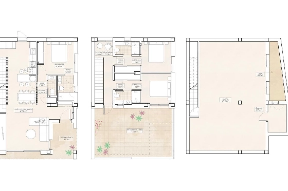 Villa in Hondon de las Nieves zu verkaufen, Wohnfläche 228 m², Zustand Erstbezug, Klimaanlage, Grundstück 217 m², 3 Schlafzimmer, 3 Badezimmer, Pool, ref.: HA-HNN-100-E01-9