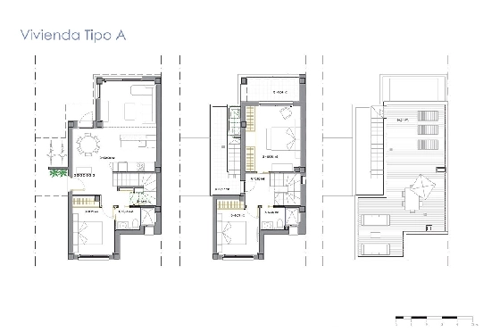 Villa in Santiago de la Ribera zu verkaufen, Wohnfläche 155 m², Zustand Erstbezug, Grundstück 164 m², 3 Schlafzimmer, 2 Badezimmer, Pool, ref.: HA-SRN-116-E01-12