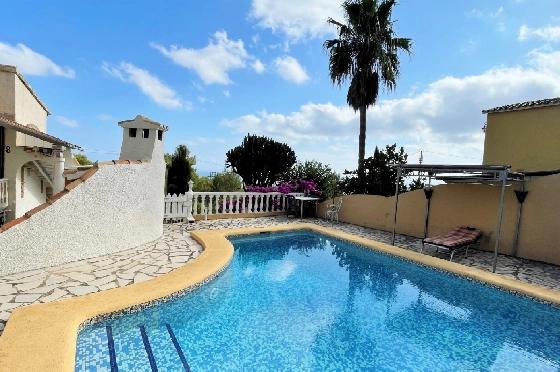 Villa in Denia zu verkaufen, Wohnfläche 130 m², Baujahr 1980, + Zentralheizung, Klimaanlage, Grundstück 1031 m², 3 Schlafzimmer, 2 Badezimmer, Pool, ref.: JS-1623-2