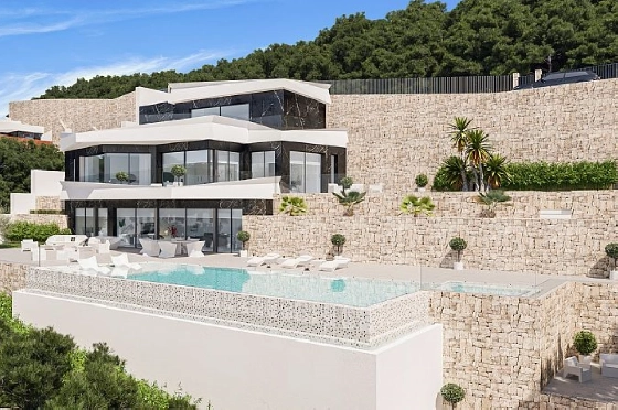 Villa in Benissa(Raco de galeno) zu verkaufen, Wohnfläche 560 m², Klimaanlage, Grundstück 1500 m², 4 Schlafzimmer, 4 Badezimmer, ref.: BP-3615BEN-1