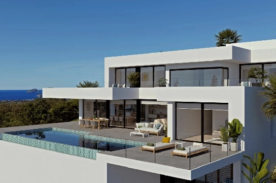 Villa in Cumbre del Sol zu verkaufen, Wohnfläche 650 m², Grundstück 1087 m², 4 Schlafzimmer, 5 Badezimmer, Pool, ref.: BS-82447867-2