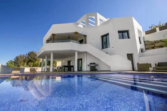 Villa in Javea zu verkaufen, Wohnfläche 380 m², Klimaanlage, 4 Schlafzimmer, 4 Badezimmer, Pool, ref.: BS-82508770-1