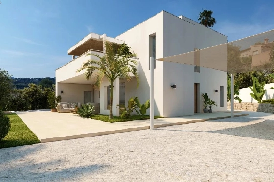 Villa in Moraira zu verkaufen, Wohnfläche 260 m², Klimaanlage, 4 Schlafzimmer, 3 Badezimmer, Pool, ref.: BS-83199638-1