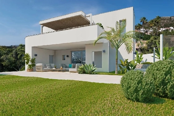 Villa in Moraira zu verkaufen, Wohnfläche 260 m², Klimaanlage, 4 Schlafzimmer, 3 Badezimmer, Pool, ref.: BS-83199638-2