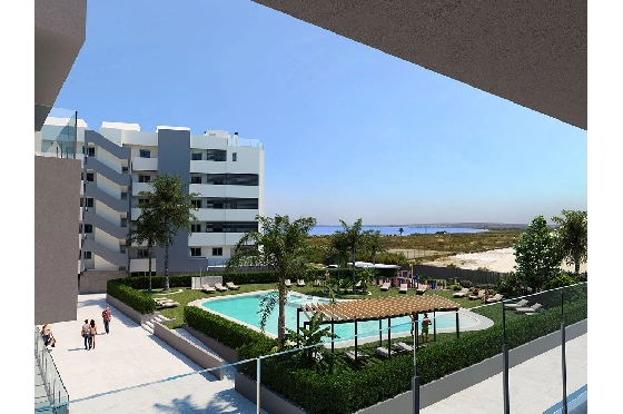 Penthouse Apartment in Santa Pola zu verkaufen, Wohnfläche 208 m², Zustand Erstbezug, 2 Schlafzimmer, 2 Badezimmer, Pool, ref.: HA-SPN-702-A03-2