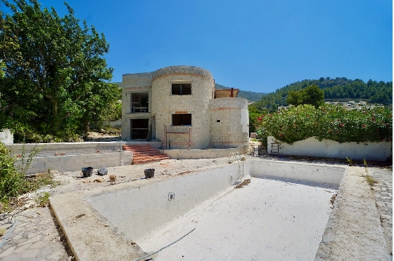 Villa in Benitachell(Moraira Alcasar) zu verkaufen, Wohnfläche 260 m², Klimaanlage, Grundstück 1280 m², 4 Schlafzimmer, 3 Badezimmer, Pool, ref.: CA-H-1675-AMB-2