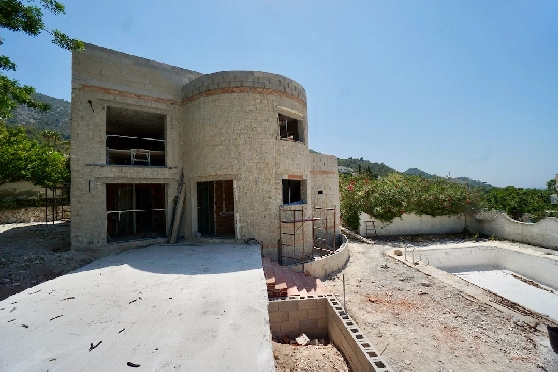 Villa in Benitachell(Moraira Alcasar) zu verkaufen, Wohnfläche 260 m², Klimaanlage, Grundstück 1280 m², 4 Schlafzimmer, 3 Badezimmer, Pool, ref.: CA-H-1675-AMB-28