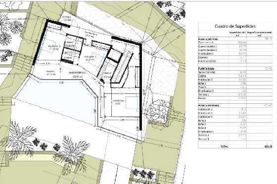 Villa in Benissa(Benissa Costa) zu verkaufen, Wohnfläche 358 m², Klimaanlage, Grundstück 1005 m², 4 Schlafzimmer, 4 Badezimmer, ref.: BP-4298BEN-8