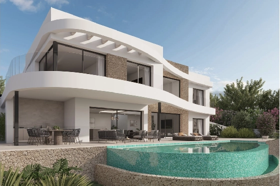 Villa in Moraira(El Tesoro) zu verkaufen, Wohnfläche 252 m², Grundstück 801 m², 4 Schlafzimmer, 5 Badezimmer, ref.: BP-8114MOR-1