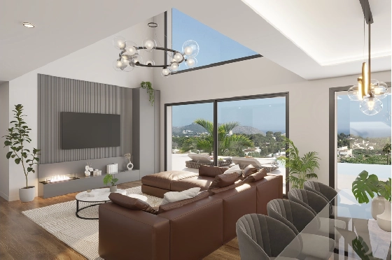 Villa in Moraira(El Tesoro) zu verkaufen, Wohnfläche 252 m², Grundstück 801 m², 4 Schlafzimmer, 5 Badezimmer, ref.: BP-8114MOR-3