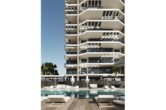 Apartment in Calpe zu verkaufen, Wohnfläche 72 m², Baujahr 2023, + KLIMA, Klimaanlage, 2 Schlafzimmer, 2 Badezimmer, Pool, ref.: BI-CA.A-019-15