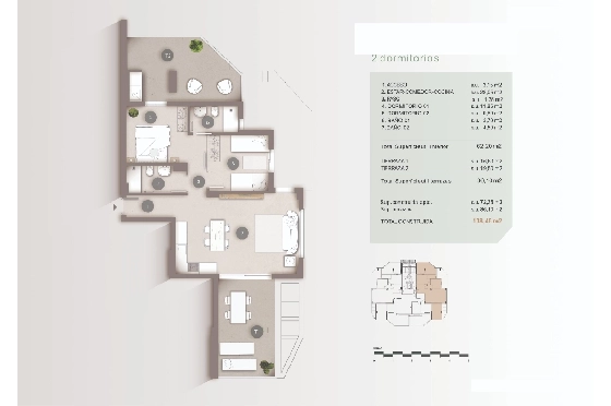 Apartment in Calpe zu verkaufen, Wohnfläche 72 m², Baujahr 2023, + KLIMA, Klimaanlage, 2 Schlafzimmer, 2 Badezimmer, Pool, ref.: BI-CA.A-019-16