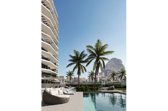 Apartment in Calpe zu verkaufen, Wohnfläche 72 m², Baujahr 2023, + KLIMA, Klimaanlage, 2 Schlafzimmer, 2 Badezimmer, Pool, ref.: BI-CA.A-019-4