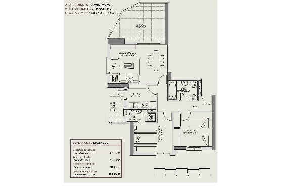 Apartment in Calpe zu verkaufen, Wohnfläche 100 m², Baujahr 2009, + KLIMA, Klimaanlage, 2 Schlafzimmer, 2 Badezimmer, Pool, ref.: BI-CA.A-025-14