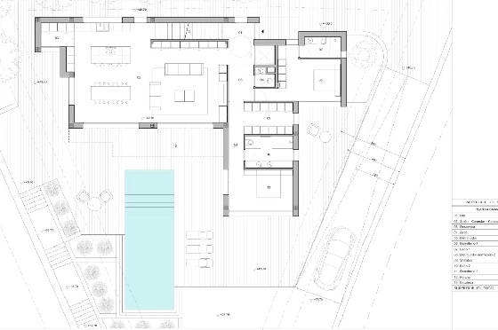 Villa in Moraira(Pla del Mar) zu verkaufen, Wohnfläche 340 m², Baujahr 2023, Klimaanlage, Grundstück 1070 m², 4 Schlafzimmer, 4 Badezimmer, Pool, ref.: BI-MT.H-787-16